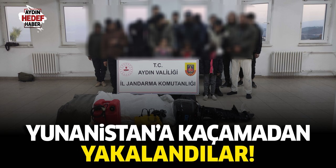 Aydın'da düzensiz göçmen operasyonu