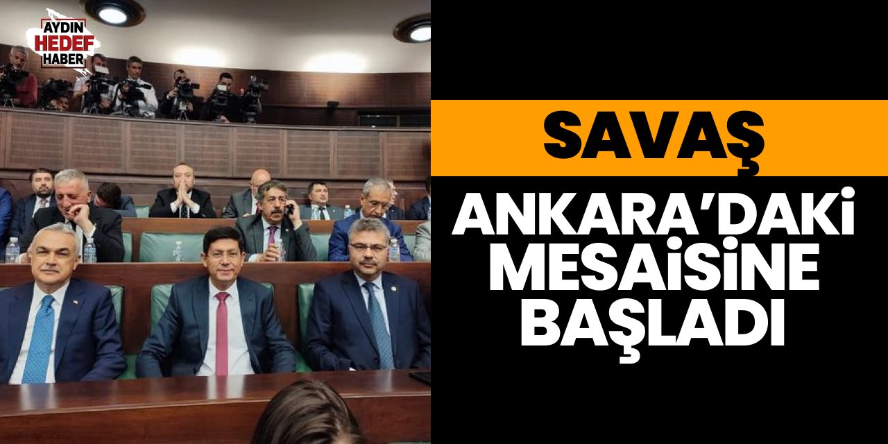 AK Parti’li Savaş meclisteki yerini aldı