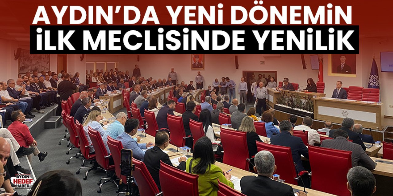 Aydın Büyükşehir'de yeni başkan vekilleri belli oldu