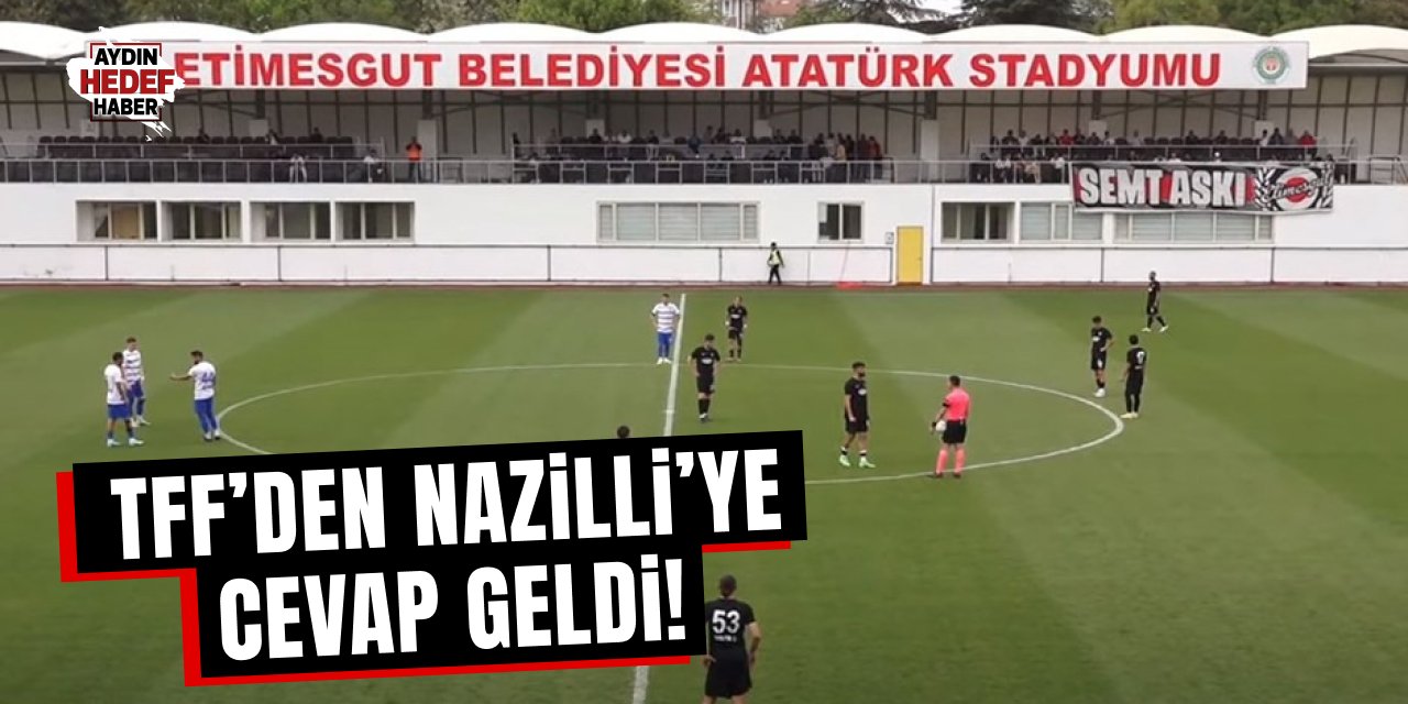 Nazilli Belediyespor’un şike iddialı maçına TFF’den cevap